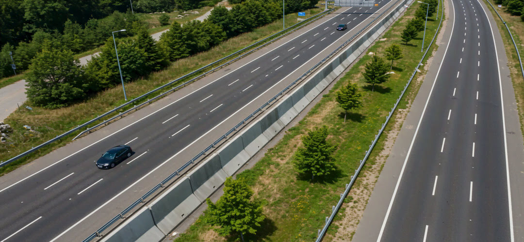 Muhtelif Yollarda Beton Otokorkuluk Yapılması