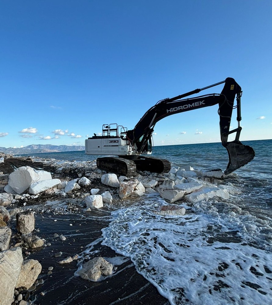 Finike–Kumluca Devlet Yolu Deniz Tahriatlarını Önleme İşleri